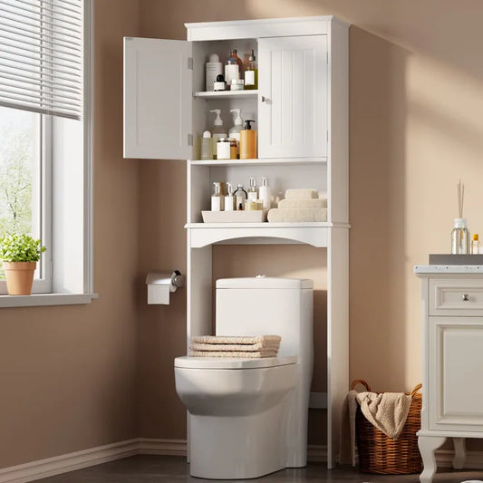 Bathroom Storage Cabinet, Toilet Storage Cabinet, Bathroom Shelf over the Toilet, Space Saver Toilet