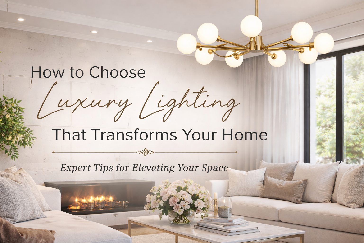 How to Choose Luxury Lighting That Transforms Your Home