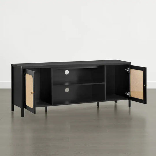 62" Bohemian TV Stand Modern Media Console Entertainment Center