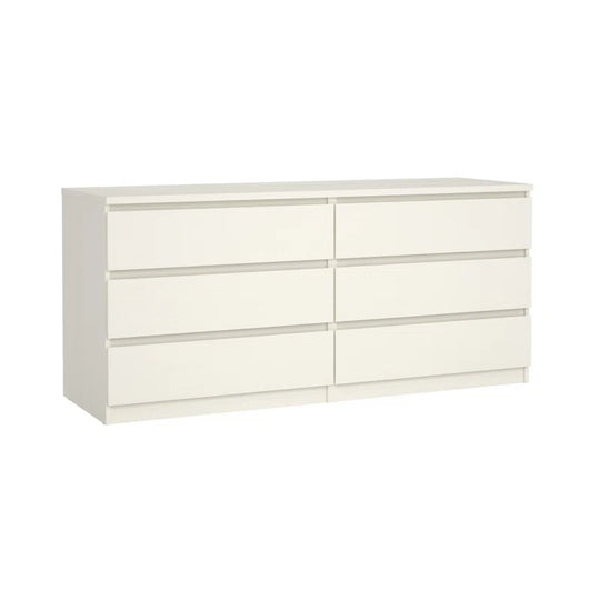 Jada 6 Drawer 60.5" W Double Dresser