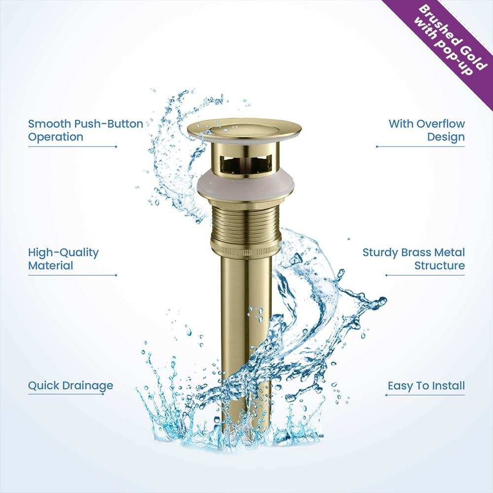 Luxury Single Hole Bathroom Faucet