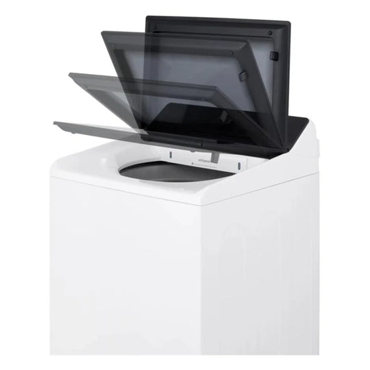 5.5 Cu. Ft. Mega Capacity Top Load Washer with Turbowash Washer with Steam, Ezdipense, Wi-Fi Connectivity