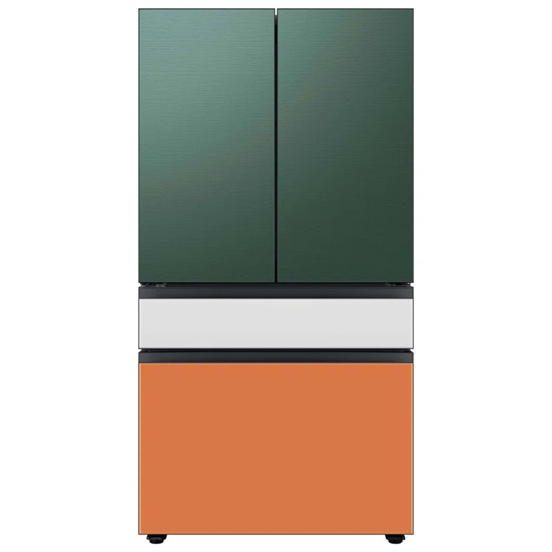 36" Bespoke 4 Door French Door Refrigerator with Beverage Center