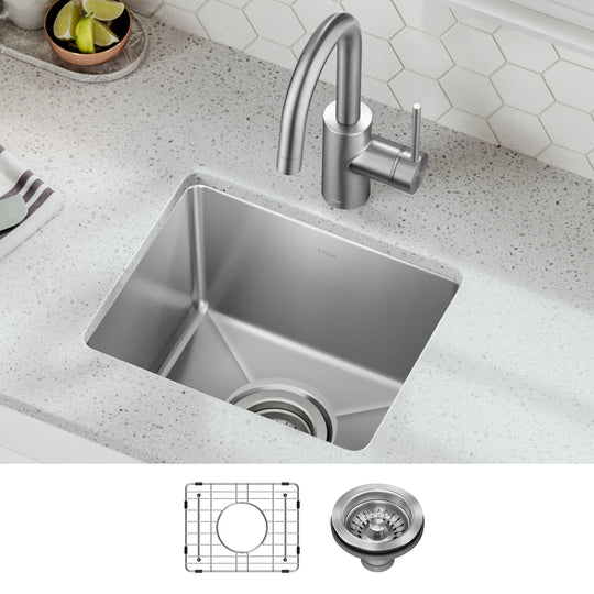 Fairlane Undermount 18 Gauge Stainless Steel Kitchen Sink