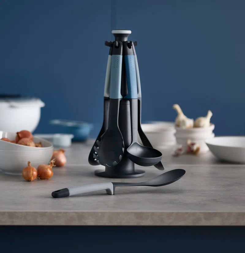 Elevate 6-Piece Kitchen Utensil Carousel Set