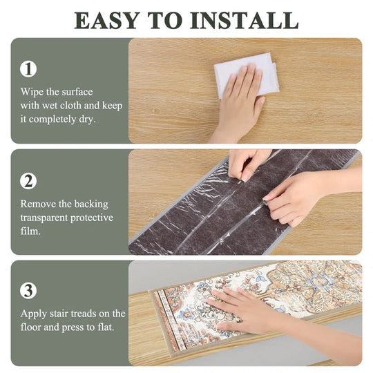 Non-Slip Indoor Stair Treads