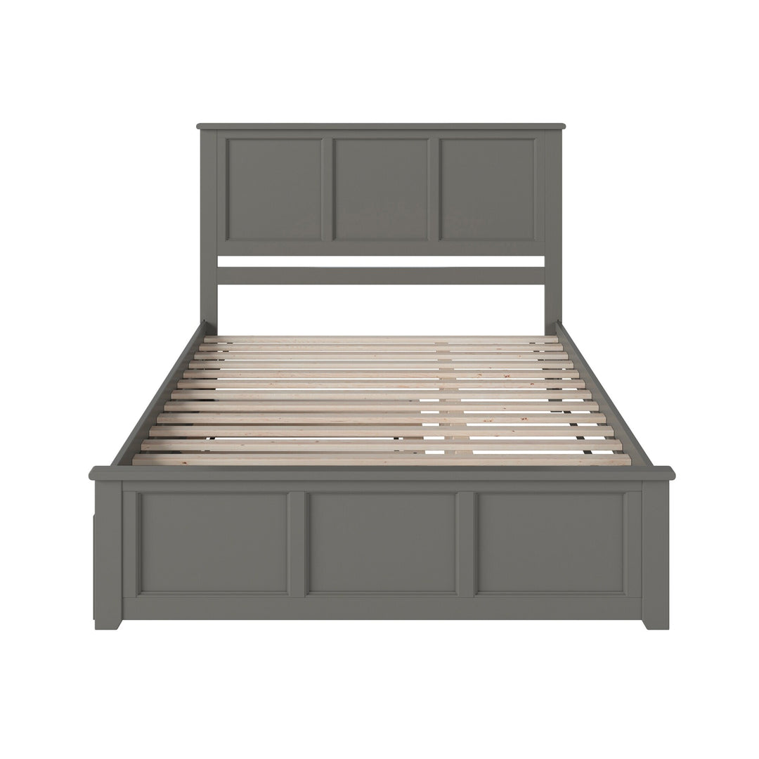 Madison Platform Bed with Matching Footboard & Trundle