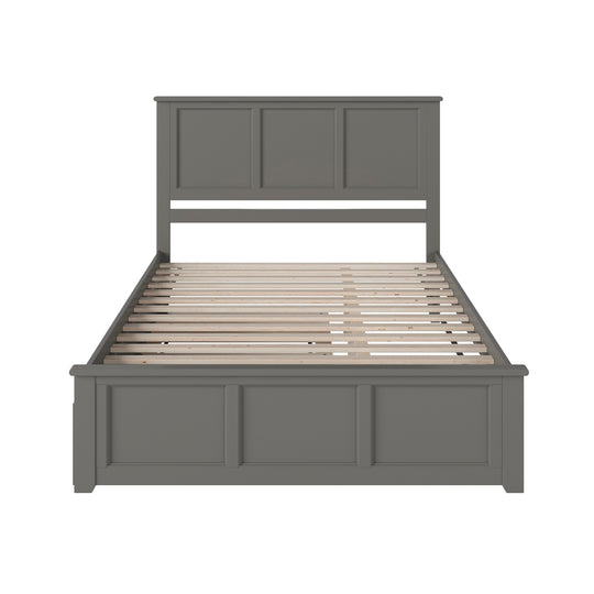 Madison Platform Bed with Matching Footboard & Trundle