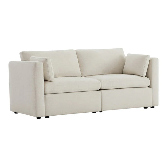 Mia Oversized Modular Sectional Fabric Sofa