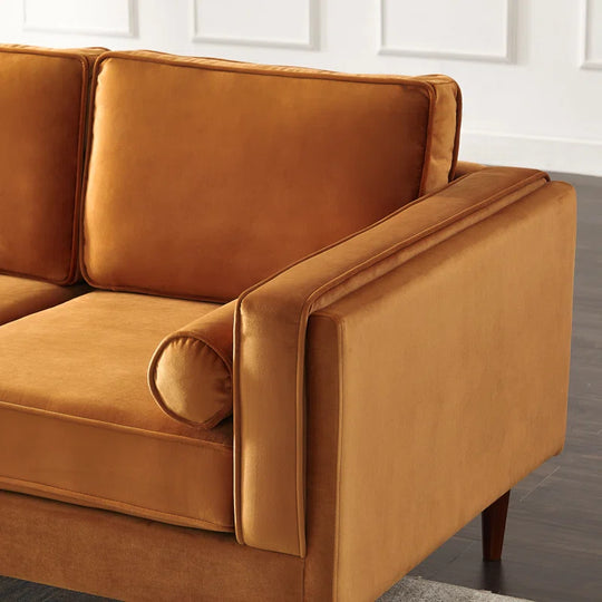 87.4'' Velvet Sofa