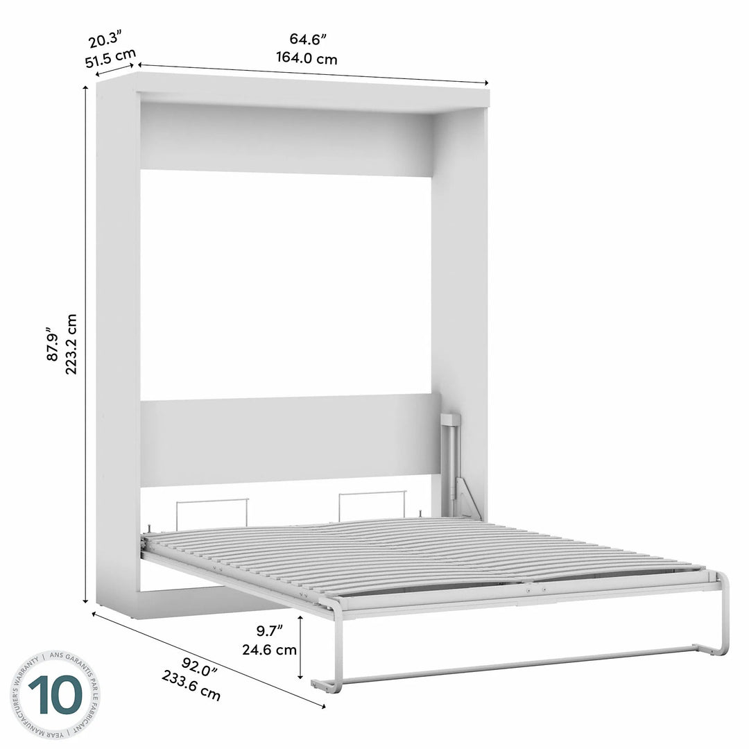 Pur 65W Queen Murphy Bed for Multipurpose Room by
