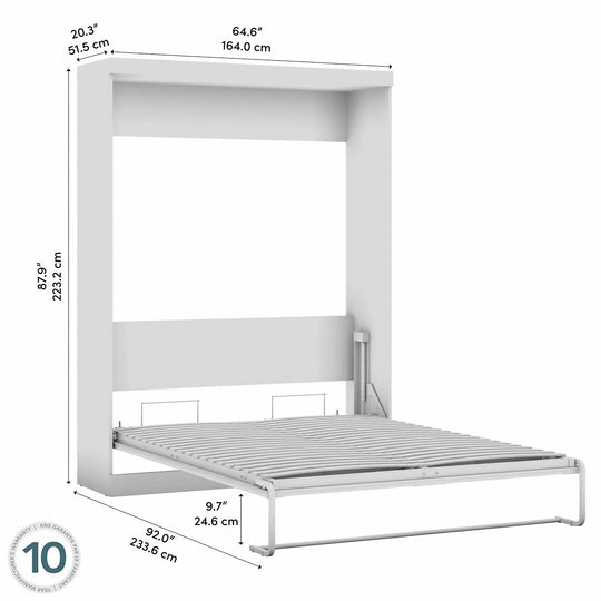 Pur 65W Queen Murphy Bed for Multipurpose Room by