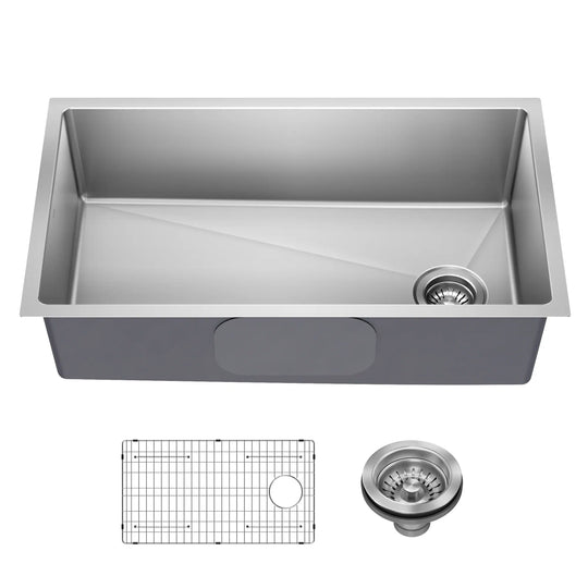 Fairlane Undermount 18 Gauge Stainless Steel Kitchen Sink