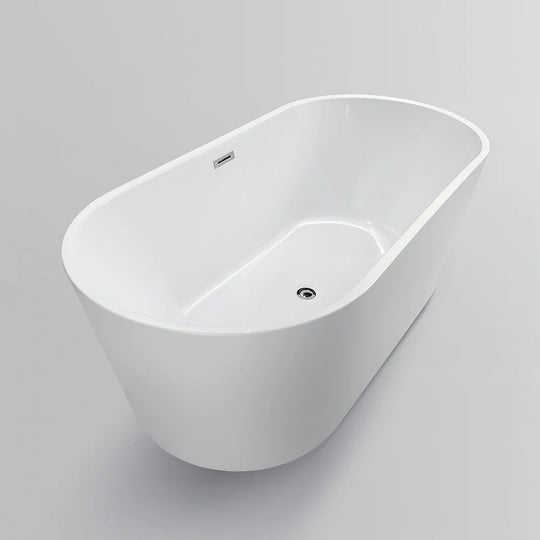 54" Acrylic Freestanding Soaking Bathtub