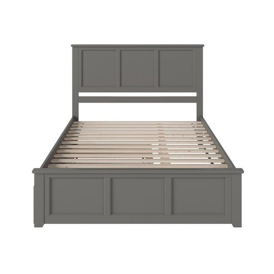 Madison Platform Bed with Matching Footboard & Trundle