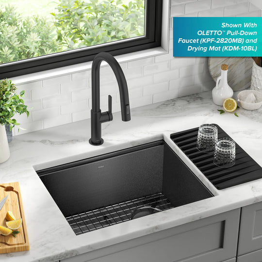 Kore Workstation Undermount Stainless Steel Kitchen Sink
