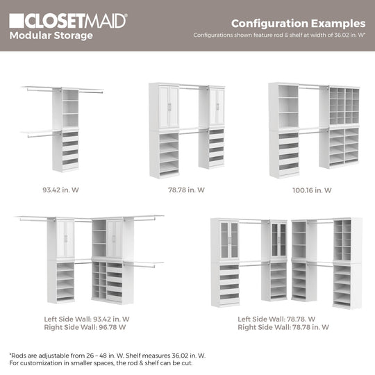 Modular Storage 4-Drawer Unit