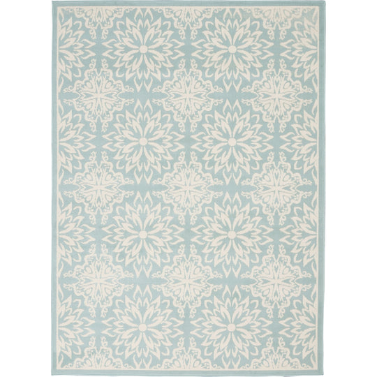 Jubilant Floral Medallion Area Rug