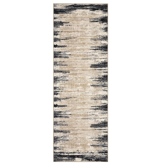 Washable Area Rugs for Living Room Modern Abstract Rug Non Slip Non Shedding Stain Resistant Carpet