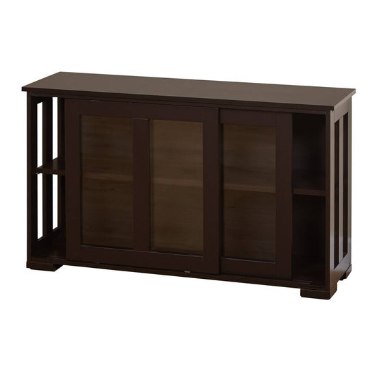 Jefferson Sliding Glass Door Stackable China Cabinet