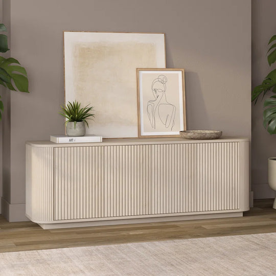 Canton Rectangular TV Stand for Tvs up to 75"