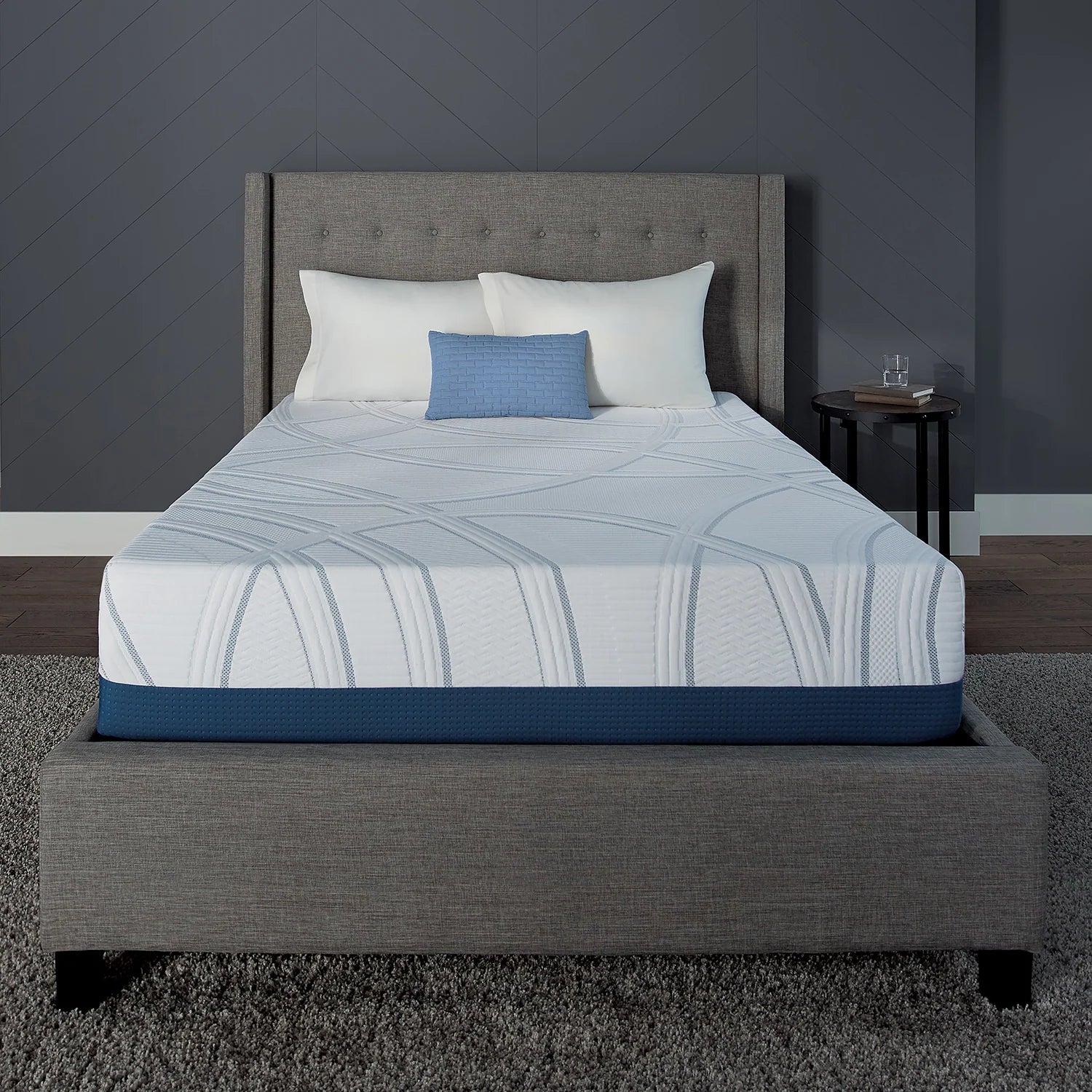 Perfect Sleeper 12" Medium Firm Gel Memory Foam Mattress in a Box