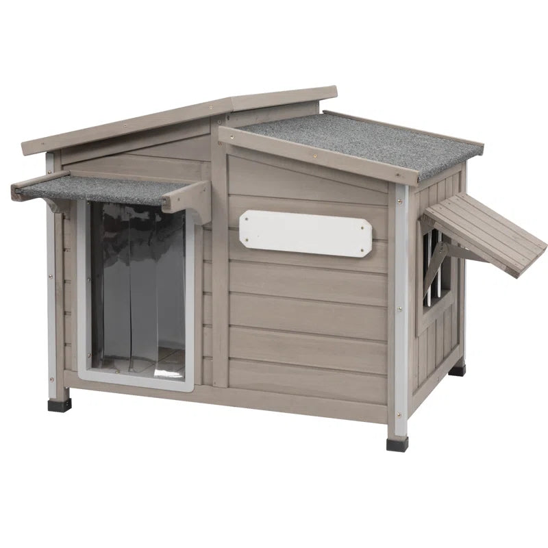 Haiya Dog House with Chew-Proof Iron Frame