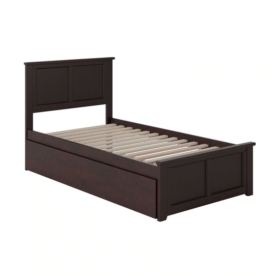 Madison Platform Bed with Matching Footboard & Trundle