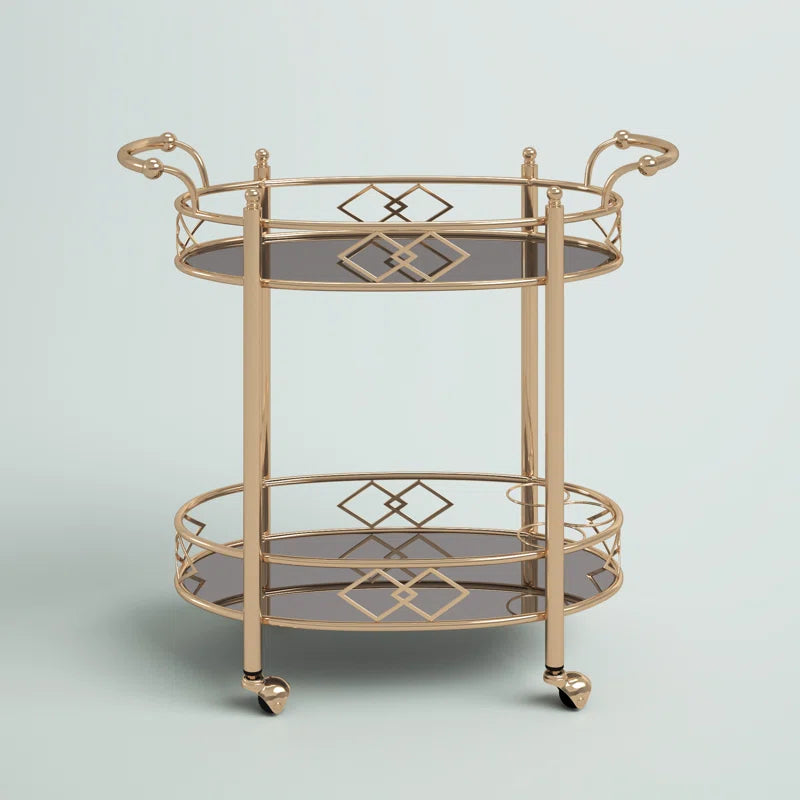 Maysville Metal Bar Cart