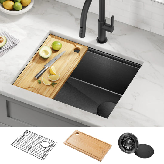 Kore Workstation Undermount Stainless Steel Kitchen Sink
