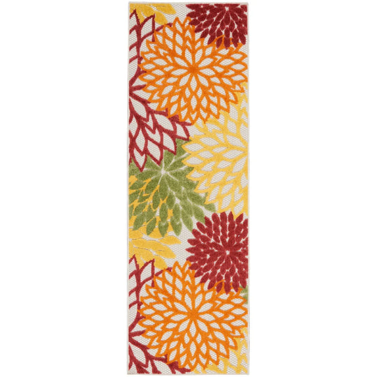 Aloha Floral Modern, Indoor/Outdoor Area Rug