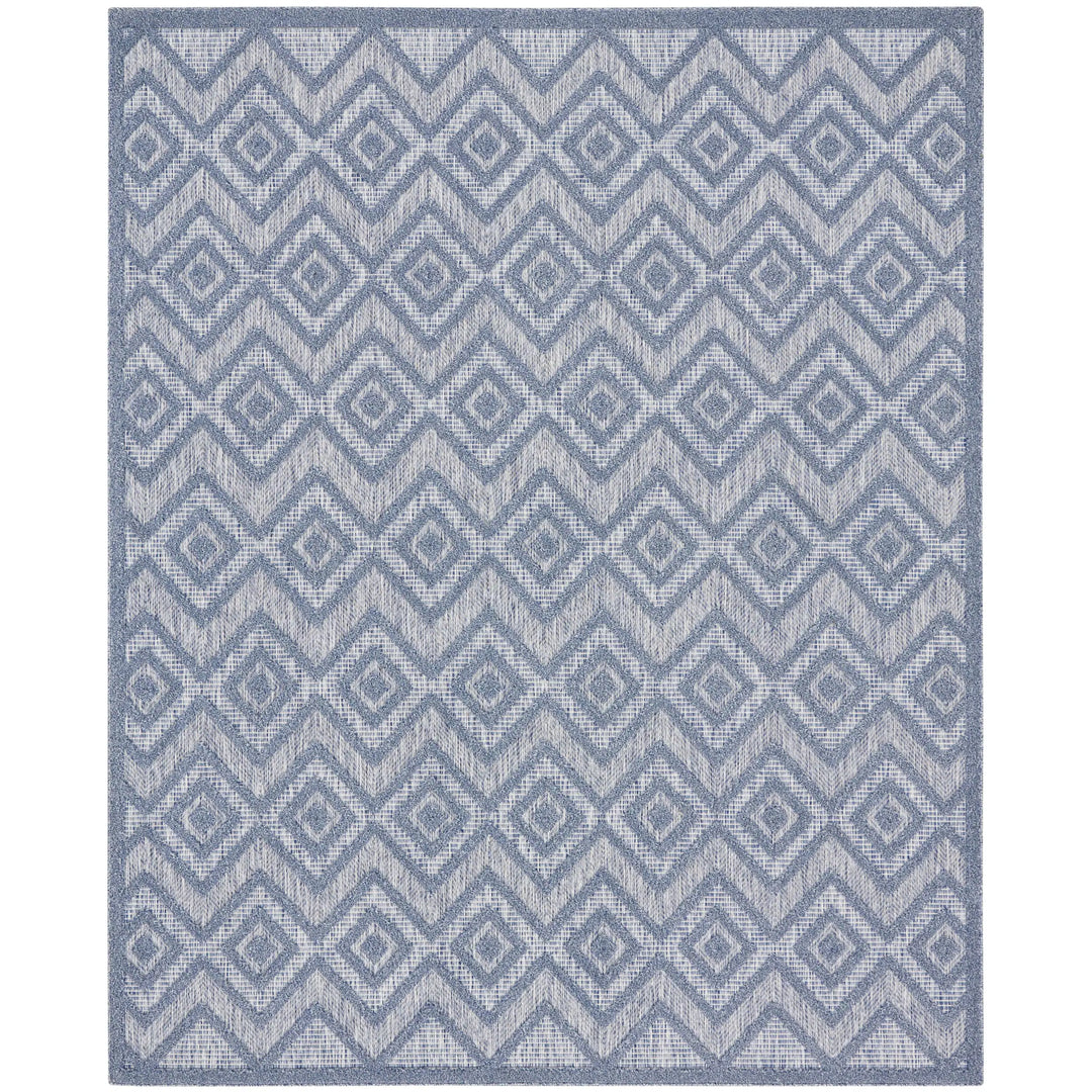Versatile Indoor/Outdoor Geometric Flatweave Area Rug