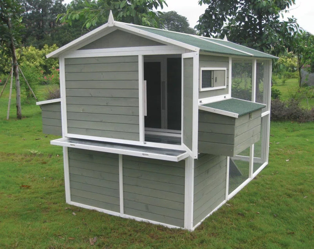 Big Green Chicken Coop