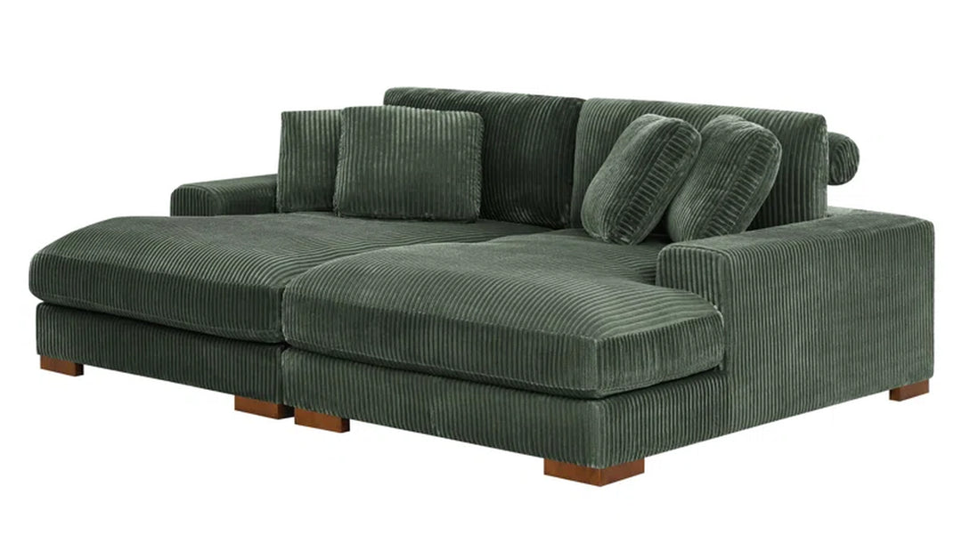 Drinel 90'' Square Arm Sofa
