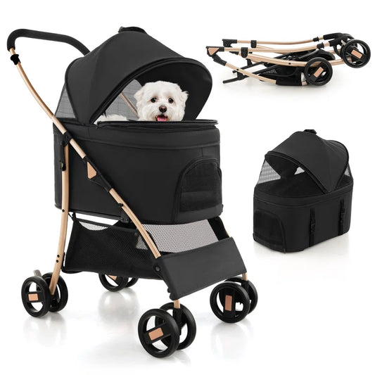Petsite Foldable Pet Stroller