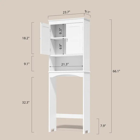 Bathroom Storage Cabinet, Toilet Storage Cabinet, Bathroom Shelf over the Toilet, Space Saver Toilet