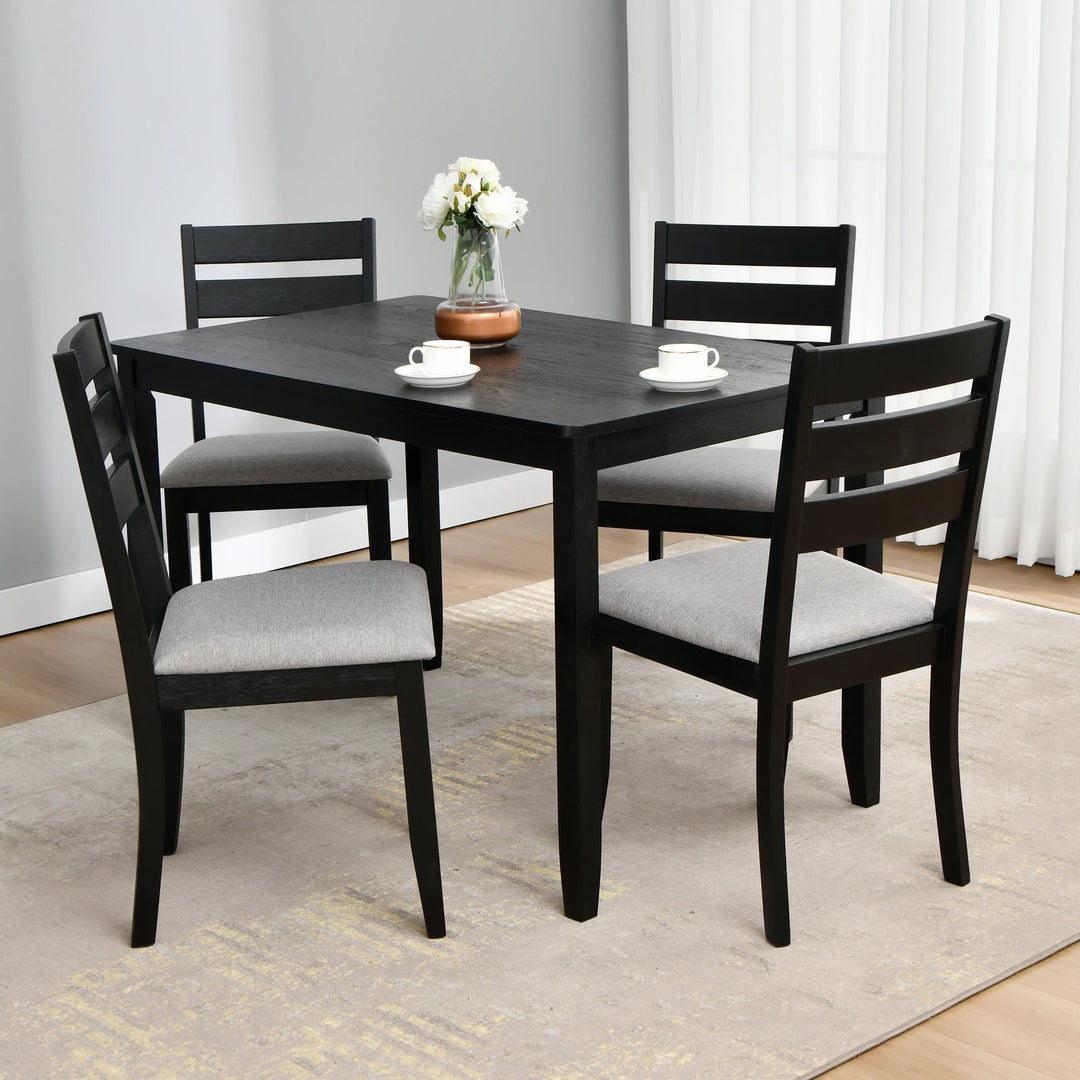 Solid Wood 47" Length Dining Room Table (Chairs Not Included)