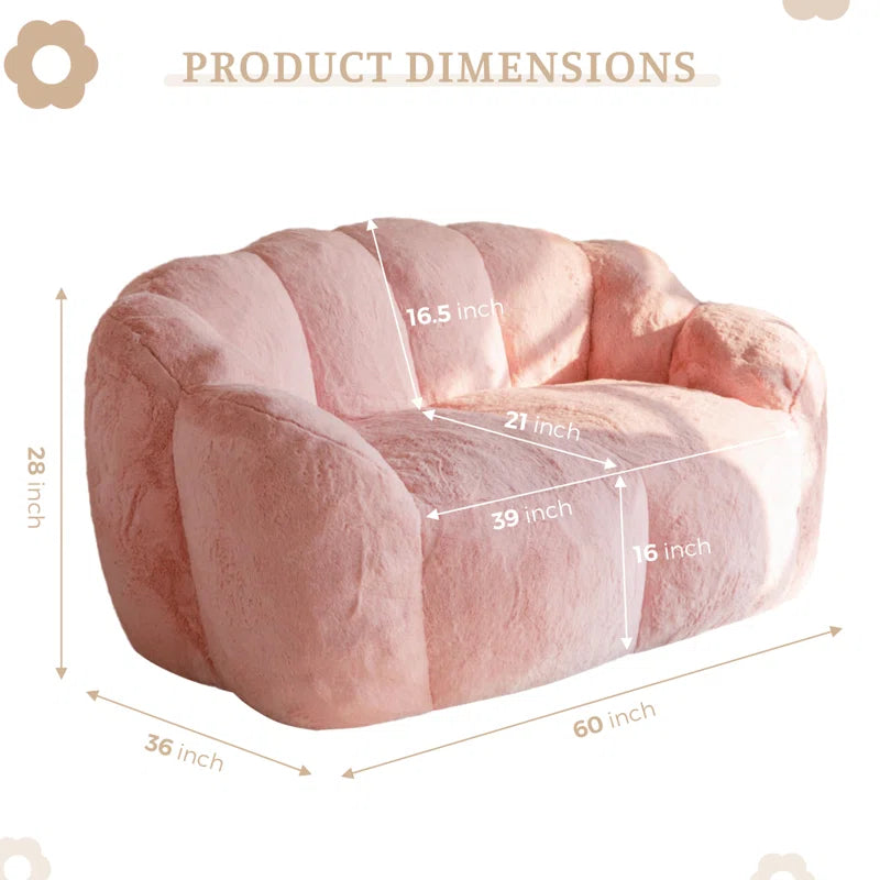 Floral Shaped Bean Bag Chair