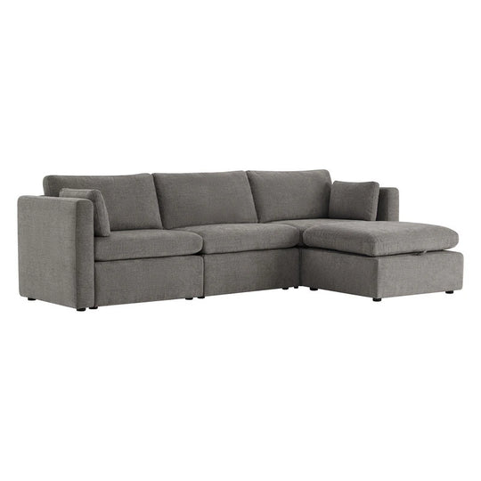 Mia Oversized Modular Sectional Fabric Sofa