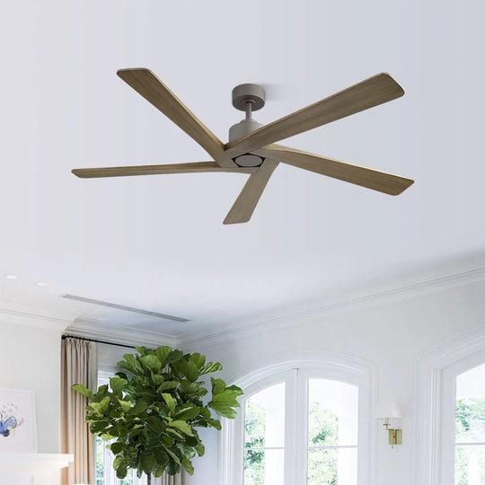 54 Inch DC Motor Indoor Ceiling Fan without Lights