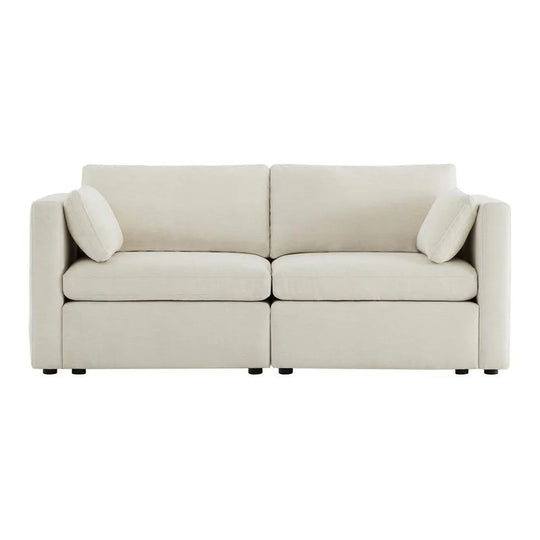 Mia Oversized Modular Sectional Fabric Sofa