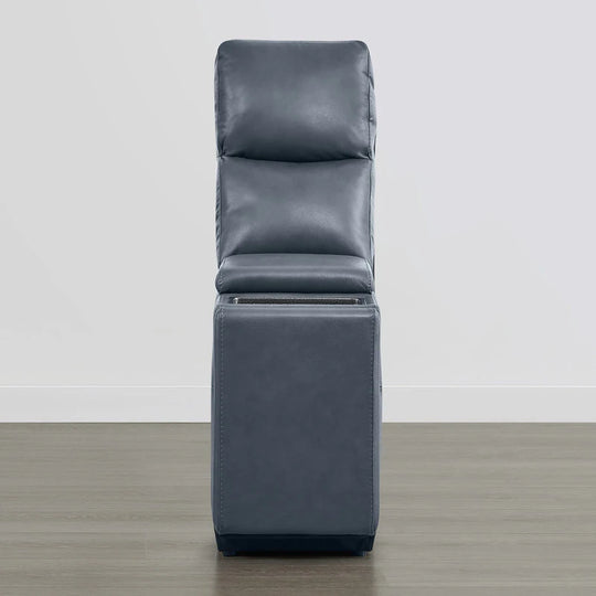 Hadlee Genuine Leather Reclining Sofa with Multi-Function Console.