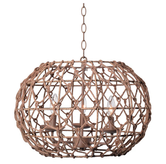 Hachiro 3 - Light Dimmable Globe Chandelier