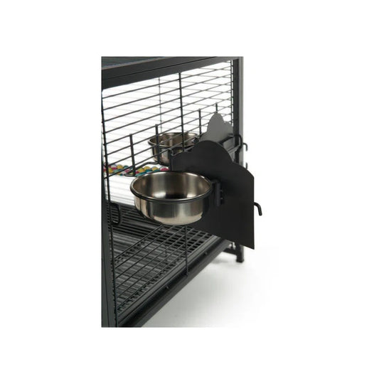 Nicki 25'' Steel Play Top Travel Bird Cage with Perch