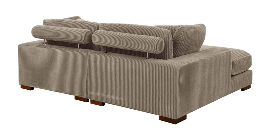 Drinel 90'' Square Arm Sofa