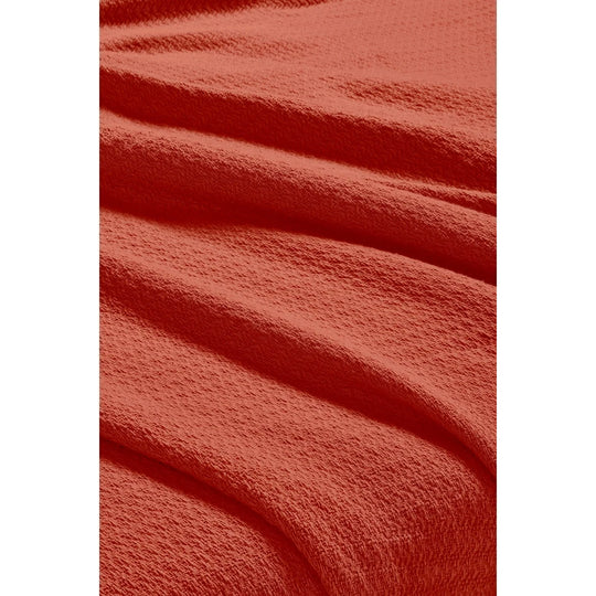 Waffle Weave Honeycomb Knit Soft Cotton Blanket