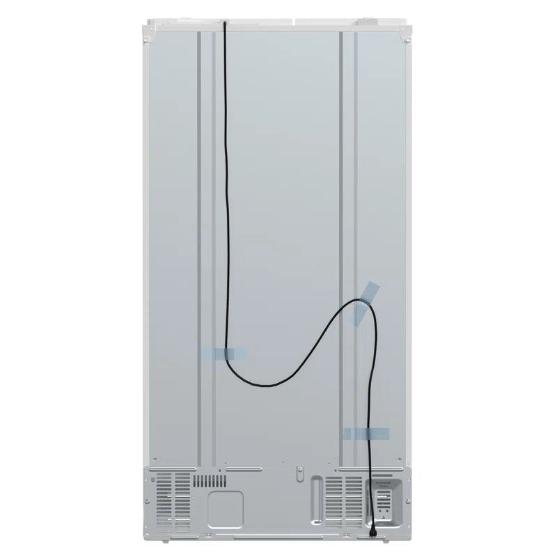 Salerno 36-Inch Side-By-Side 20 Cu.Ft Refrigerator with External Ice & Water Dispenser