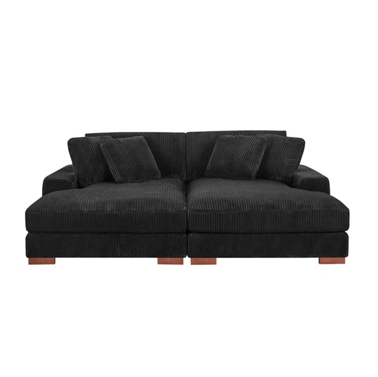 Drinel 90'' Square Arm Sofa