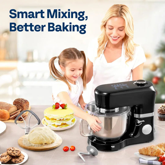 6 Qt. 11-Speed Electric Stand Mixer with Fermentation,Mixer,Beater, Bread Hook, Whisk