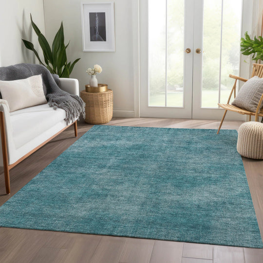 Premium Washable Super Soft Solid Ombre Mayfield Rug